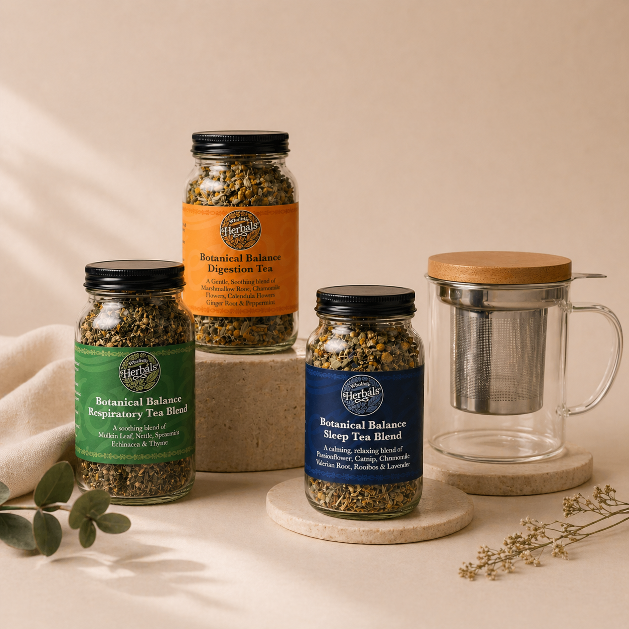 Herbal Tea Infuser Mug