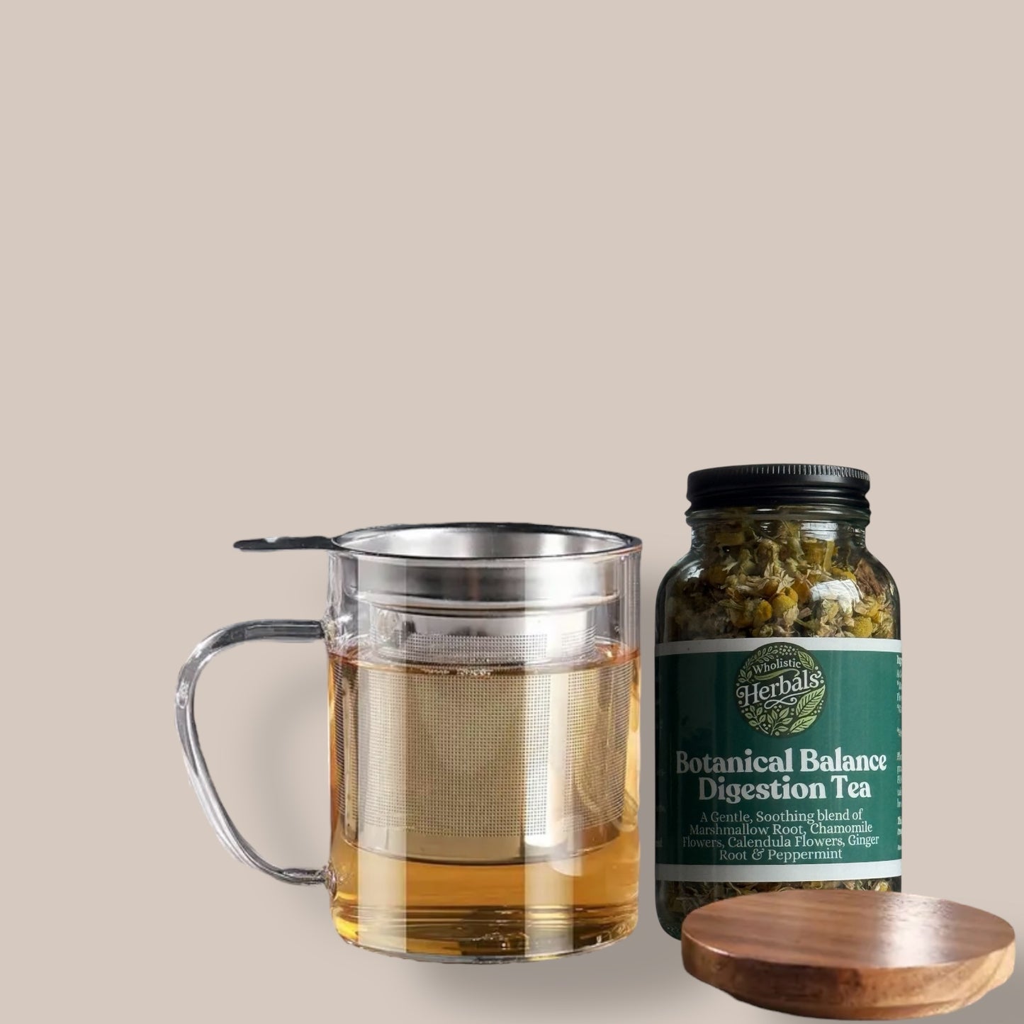 Herbal Tea Infuser Mug