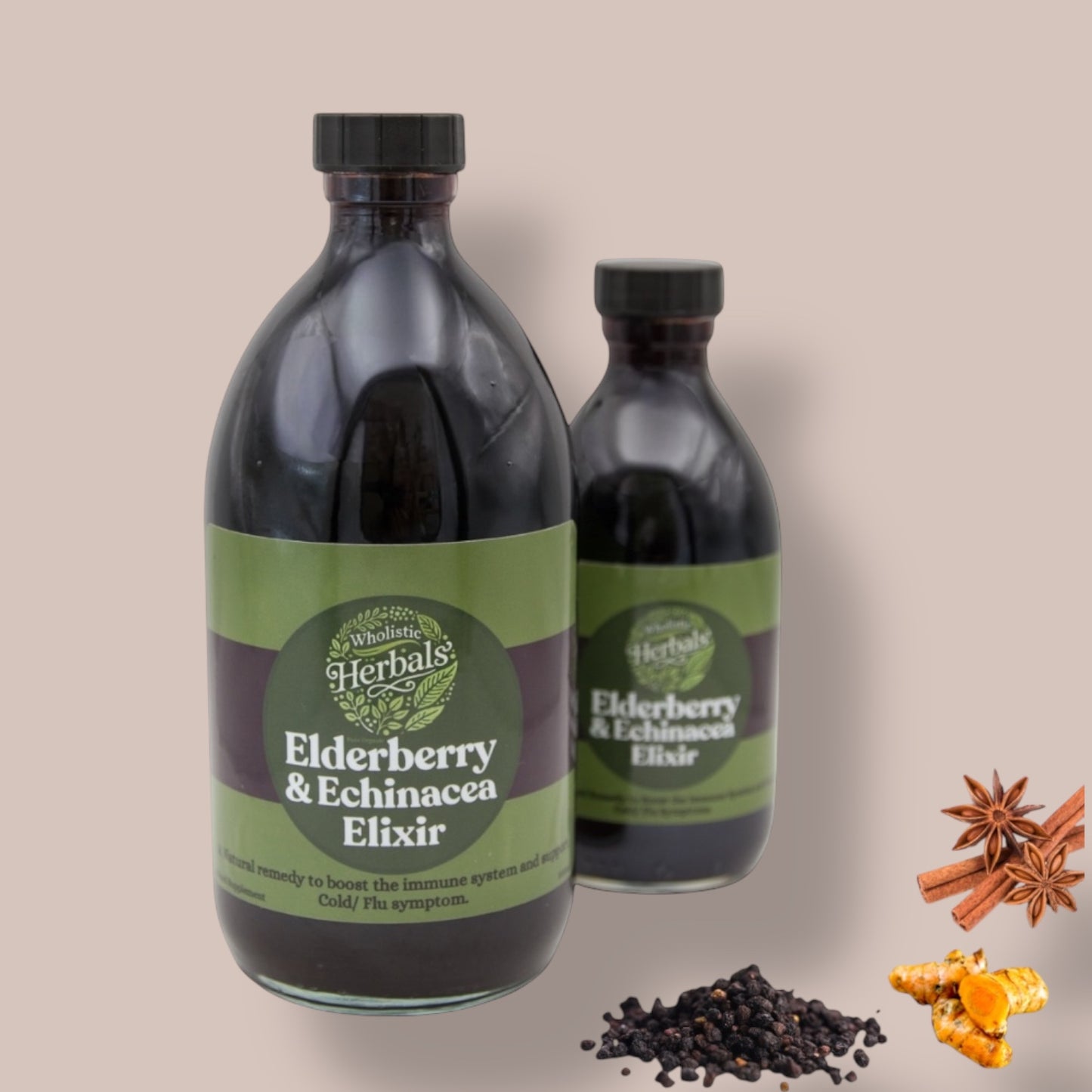 Organic Elderberry & Echinacea Elixir
