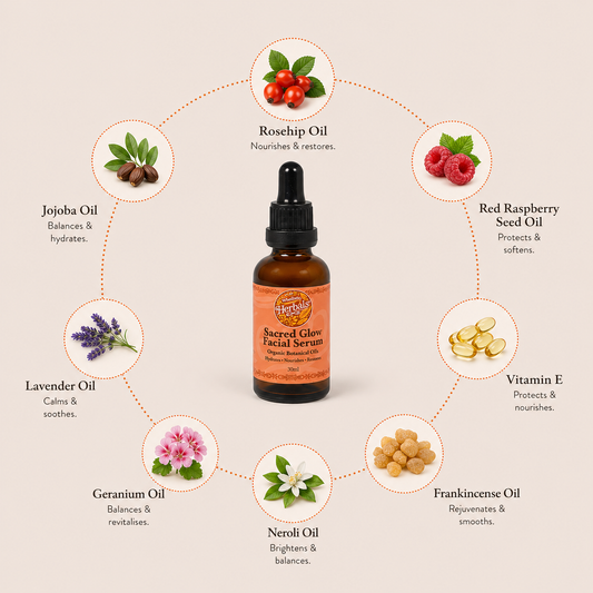 Sacred Glow Botanical Facial Serum