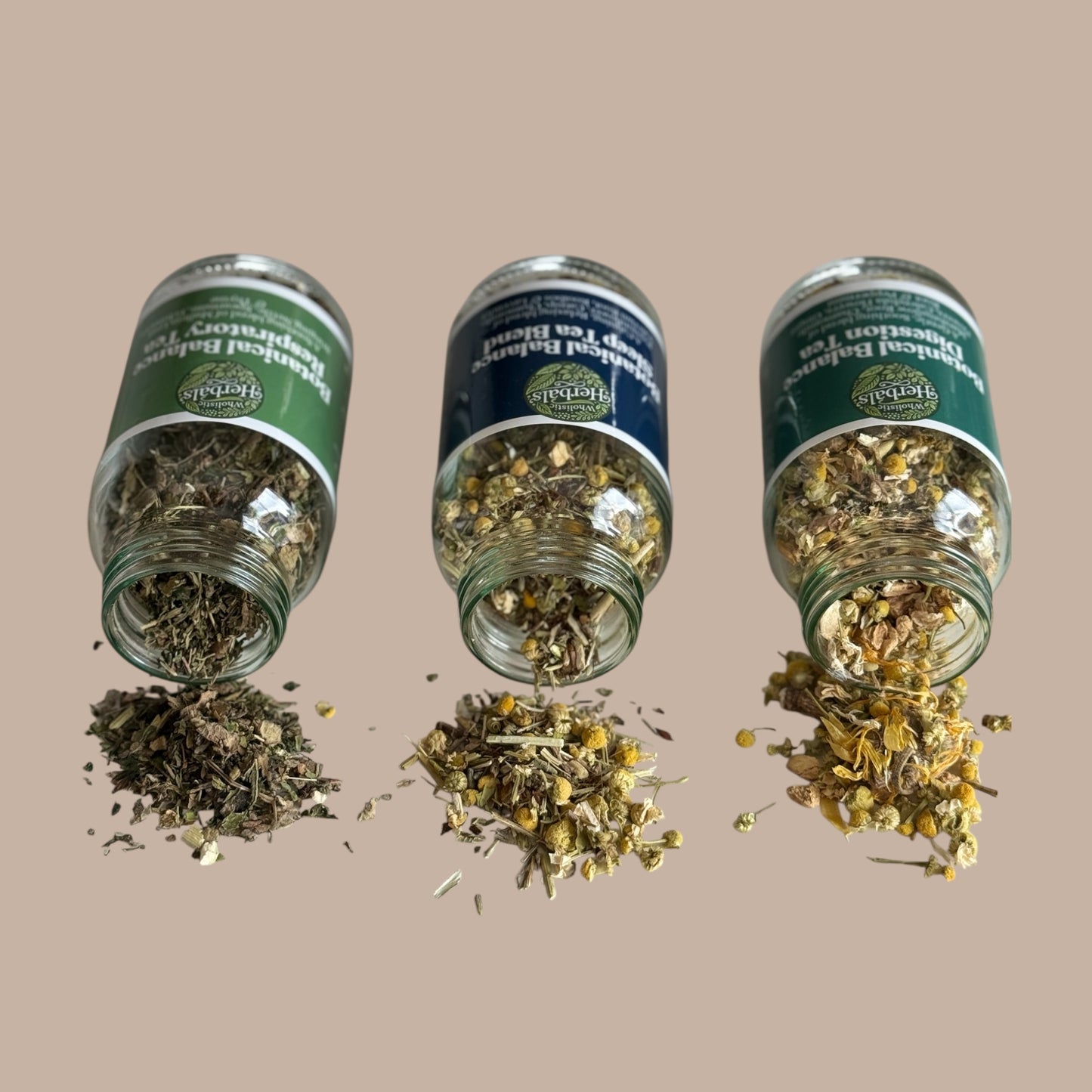 Wholistic Herbal Tea Trio