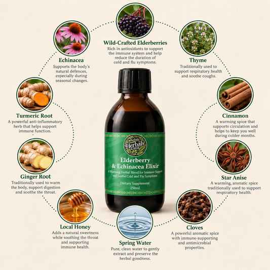 Organic Elderberry & Echinacea Elixir