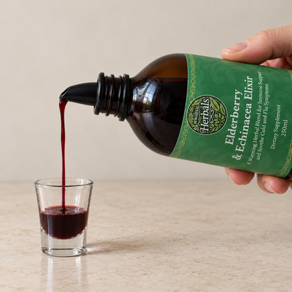 Organic Elderberry & Echinacea Elixir